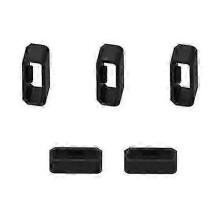(Black 02) For Garmin Fenix 6s 6x 6 Pro 5x 5s 5 Plus 3 3hr Replacement Rubber Watch Strap