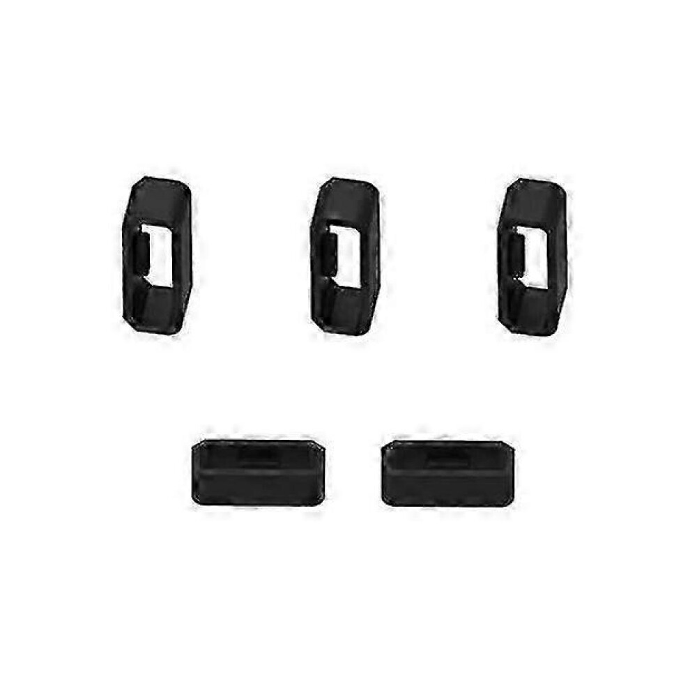 (Black 02)For Garmin Fenix 6s 6x 6 Pro 5x 5s 5 Plus 3 3hr Replacement Rubber Watch Strap