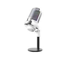 Computermikrofon – USB – Weiß (Disc-Halter)