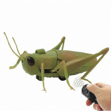 (grasshopper)Colorful Electronic Insect Toy with Remote Control - Fun Novelty Gift for Friends & Home Decor