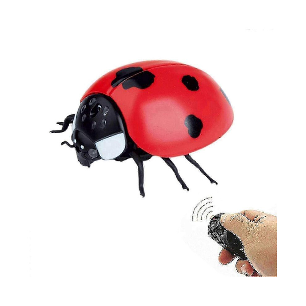 (ladybug)Colorful Electronic Insect Toy with Remote Control - Fun Novelty Gift for Friends & Home Decor