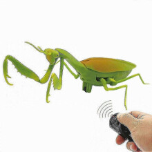 (praying mantis) Colorful Electronic Insect Toy with Remote Control - Fun Novelty Gift for Friends & Home Decor