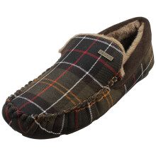 (8) Barbour Monty Mens Slip On Shoes in Tartan