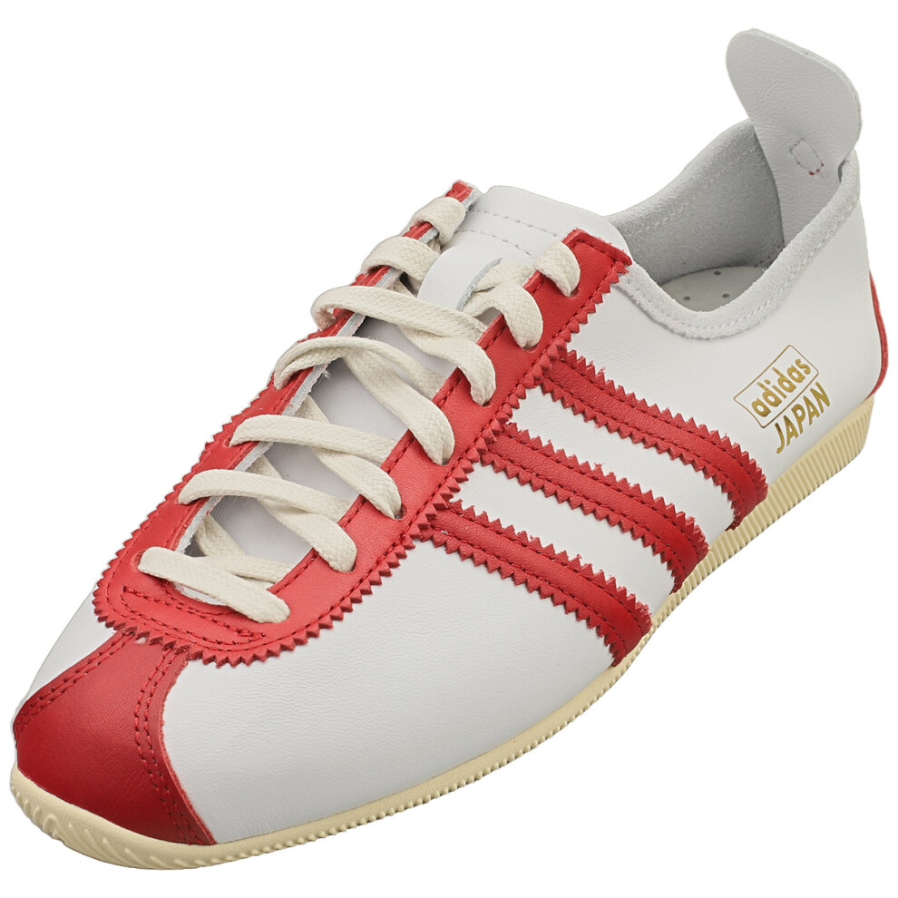adidas Japan Unisex Casual Trainers in White Red - 8.5 UK