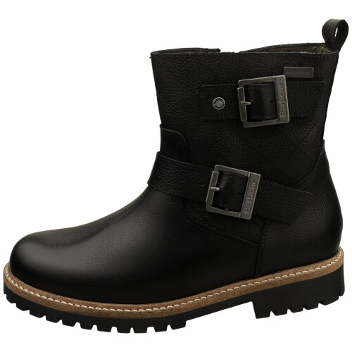 Barbour (6) Barbour Bramble Womens Biker Boots in Black 2