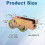 2pcs Sliding Patio Door Tandem Roller Assembly - Replacement Wheels for Smooth Gliding 2