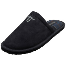 (8) Barbour Everitt Mule Mens Slippers in Navy