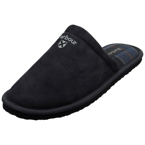 Barbour (8) Barbour Everitt Mule Mens Slippers in Navy