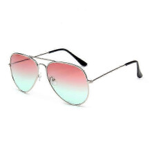 (As Show, C12) Unisex Metal Red Pilot Style Sunglasses for Women and Men Perfect for Summer Driving and Outdoor Activities - Model 3025