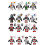 (8pcs-A) 16pcs Star Wars Fox Commander Minifigures Toys 3