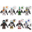 (8pcs-A) 16pcs Star Wars Fox Commander Minifigures Toys 4