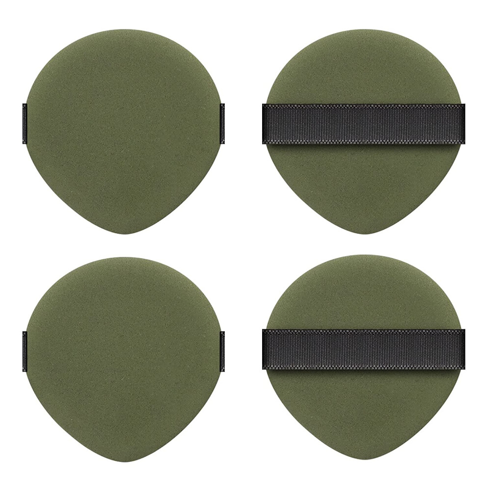4 Pack Makeup Sponge, Total Coverage Blending Sponge, Latex-Free Foundation Sponge