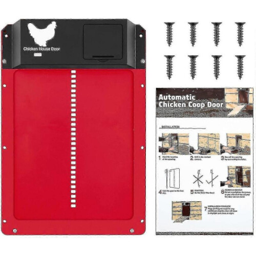 Automatic Chicken Coop Door, Light Sensor, Evening And Morning Light Sensor, Automatic Chicken Coop Door 1