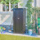 Birchtree (Anthracite) BIRCHTREE Metal Garden Storage Box Shed Cabinet 1