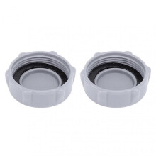 2PCS Drain Valve Cap PVC Lightweight Above Ground Swimming Pool Tools Accessories for P6H1158 P01006