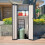 Birchtree (Anthracite) BIRCHTREE Metal Garden Storage Box Shed Cabinet 13