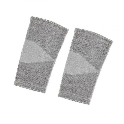 1 Pair Bamboo Knee Compression Sleeves - Breathable Elastic Knee Support for Pain Relief