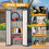 Birchtree (Grey) BIRCHTREE Metal Garden Storage Box Shed Cabinet 3