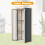 Birchtree (Grey) BIRCHTREE Metal Garden Storage Box Shed Cabinet 9