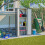 Birchtree (Grey) BIRCHTREE Metal Garden Storage Box Shed Cabinet 10
