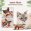 Interactive Flying Bird Cat Toy with Chirping Sound & Flapping Wings for Cats 4