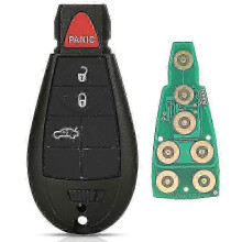 (B Style, for RAM) 433Mhz 7941 Remote Car Key Fob M3N5WY783X for Chrysler Town & Country Jeep Grand Cherokee Dodge Caravan Journey IYZ-C01C Key Blanks