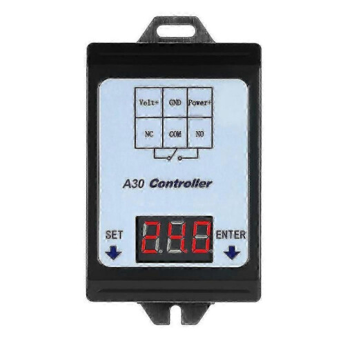 Dc 6~80v Voltage Detection Charging Discharge Monitor Relay Switch Controller with Case 1