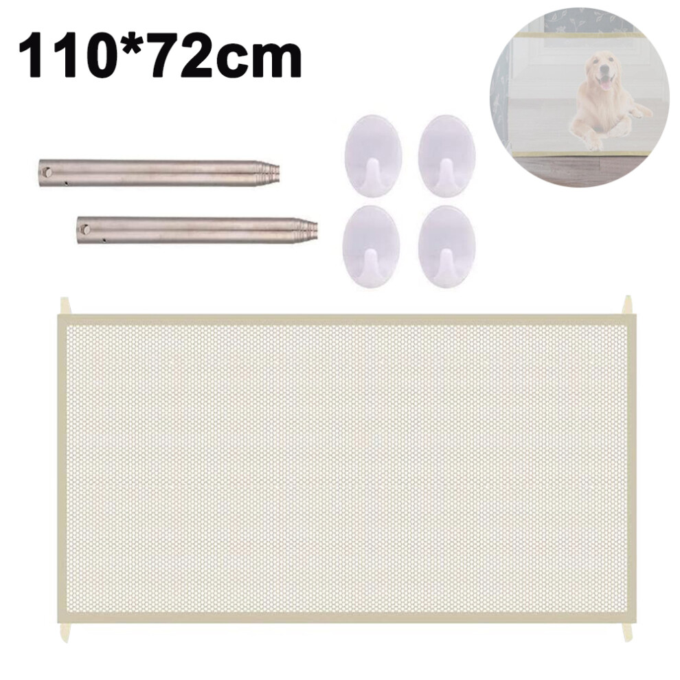 Barrière de sécurité pliable et portable pour bébé et chien, facile à installer