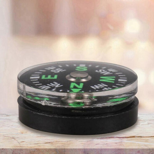 2X Oil Filled Button Compass - Ultra Compact 20mm - Mini Survival Bushcraft 2