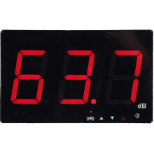 Professional Sound Level Meter with Set Alarm Thresholds Portable Digital Lcd Decibel Meter 30~130 Db Decibel Noise Measurement Tester with Data Logge