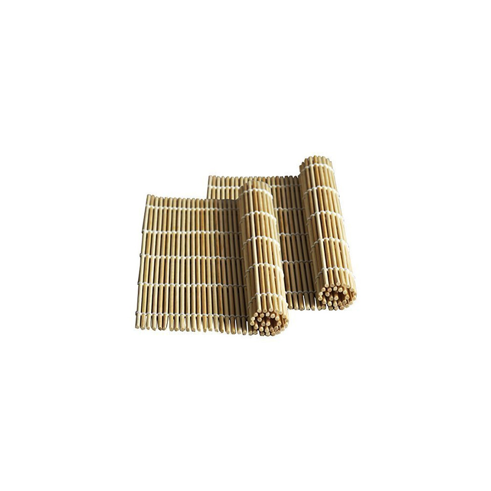 Tapis en bambou pour rouleaux de sushi, lot de 2