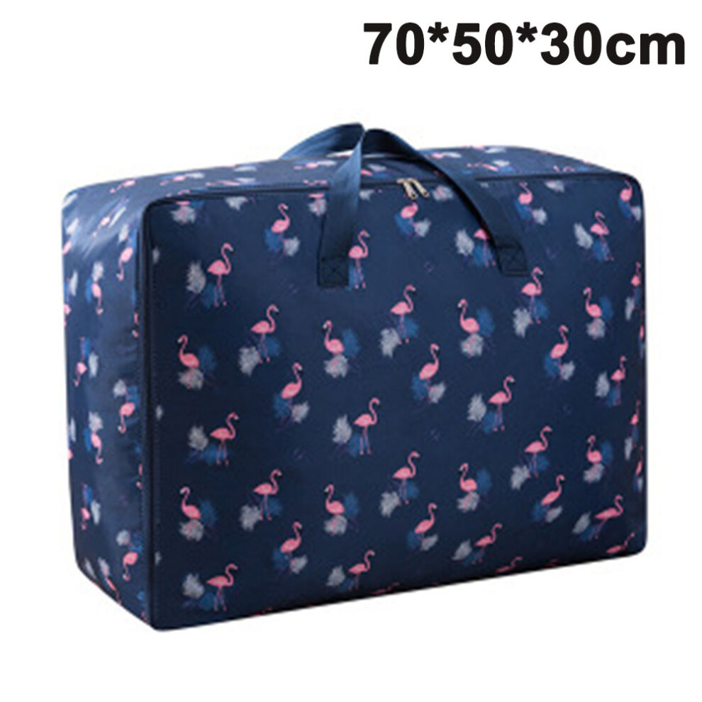 Sacs de rangement en tissu Oxford pour couettes, vêtements, grande capacité avec fermeture éclair, pour couvertures et literie
