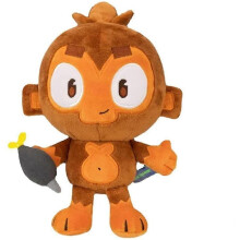 11.8 Inch blond monkey plush, darts monkey plush doll, cartoon blond soft stuffed doll, game monkey stuffed animal, fan stuffed animal, cute blond plu