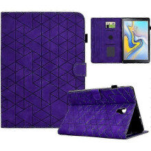 (Style C) Compatible Galaxy Tab A 10.5 (2018) T590 T595 PU Leather Case with Card Slot - Protective Tablet Cover - Perfect Gift