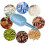 Plastic Kitchen Set with Multi-Function Ice Scoops and Canisters 3