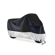 (XL For 200cm, Silver) Waterproof Motorcycle Cover for Africa Twin CRF1100L CRF1000L - Outdoor Rain Protector Accessories