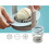 Manual Orange Stainless Steel Wire Egg Slicer for Kitchen Use 2