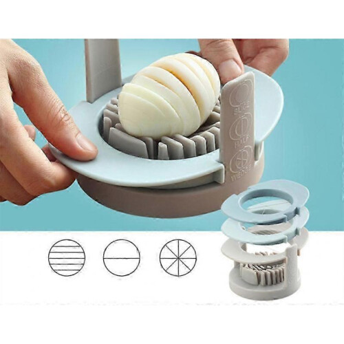 Manual Orange Stainless Steel Wire Egg Slicer for Kitchen Use 1