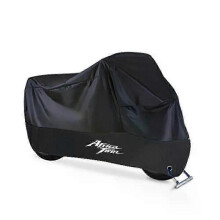 (S For 150cm, Black) Waterproof Motorcycle Cover for Africa Twin CRF1100L CRF1000L - Outdoor Rain Protector Accessories