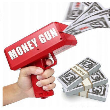 Cash Gun Money Gun Gift with 360 Photo Booth Feature