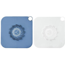 Non-slip Silicone Drain Filters for Shower and Sink Hair Catchers - Home and Bathroom Essentials