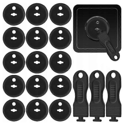 Black 15 Pack Eluttagsskydd