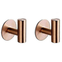 2 Pieces Heavy Duty Stainless Steel Hooks for Bathroom Kitchen Living Room Hotel Coat Racks