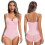 (XXL) Women's Underwire White Shapewear Stretch Solid Color Silky Underwear Bodysuit 5