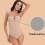 (XXL) Women's Underwire White Shapewear Stretch Solid Color Silky Underwear Bodysuit 2