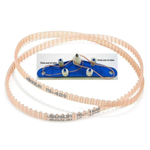 Aquabot 3302 A3302pk Pool Cleaner Drive Belts Replacement - 2 Pack 1