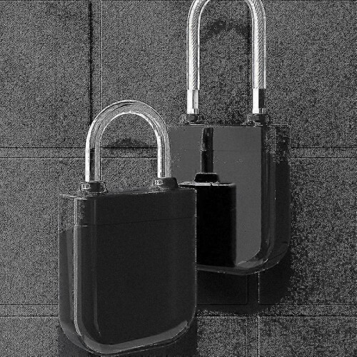 (White) NFC Smart Lock with App Control Remote Access Bluetooth Compatible Maintenance-Free 2