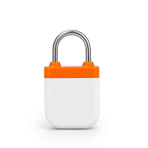 (White) NFC Smart Lock with App Control Remote Access Bluetooth Compatible Maintenance-Free 1