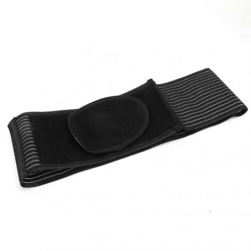 Elastic Umbilical Hernia Belt - Adjustable, Breathable Support for Ventral & Belly Button Hernia - L/XL Size