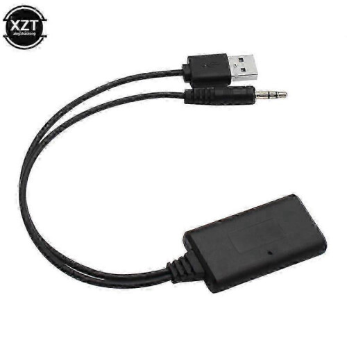 Car Radio Bluetooth Receiver E90 E91 E92 E93 with 3.5mm Jack Plug and Aux-in Cable Compatible with BT5.0 Music Bluetooth Adapter 2